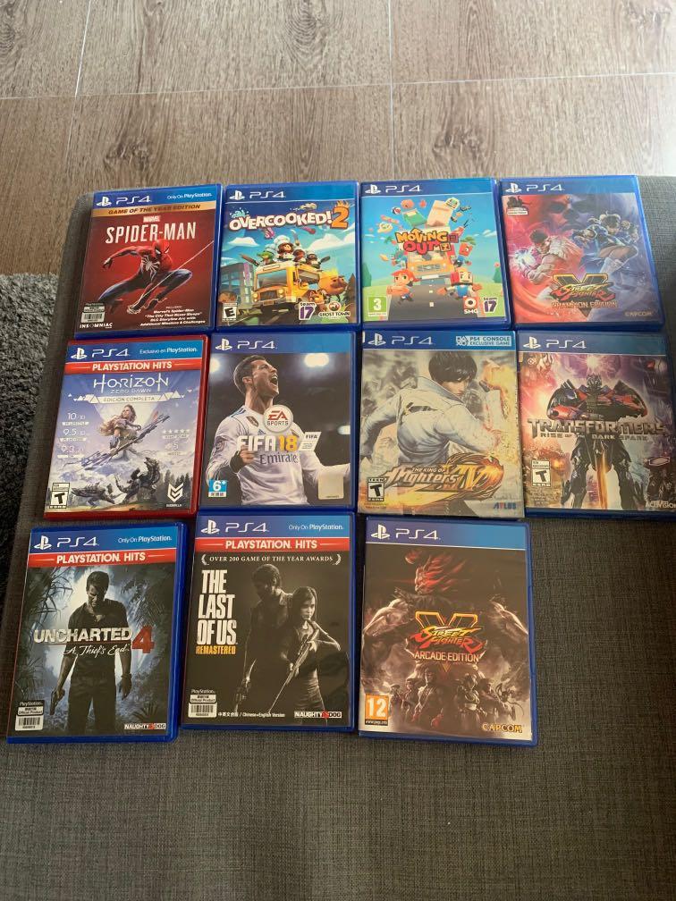 Selling used shop ps4 games