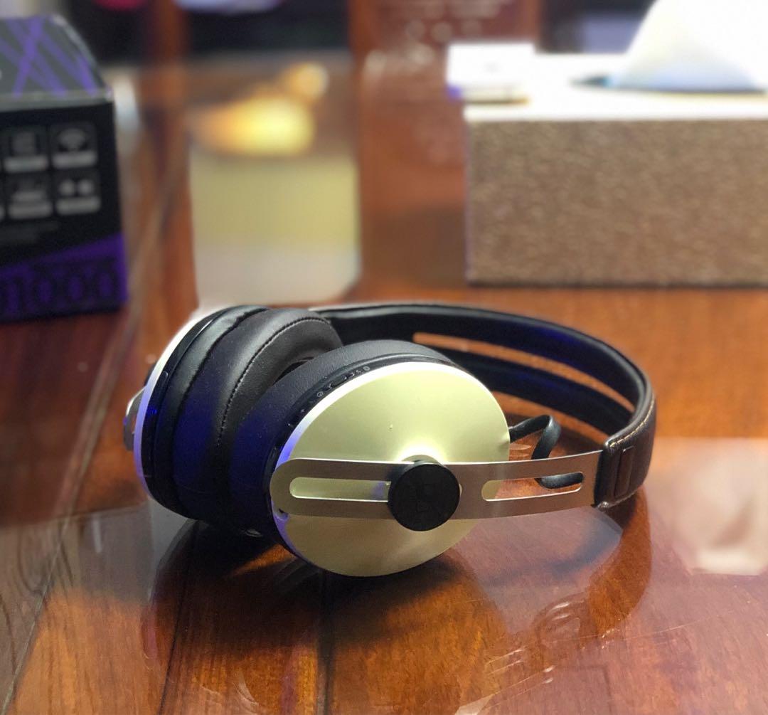 Sennheiser M2AEBT Pearl white Audio Headphones Headsets on Carousell
