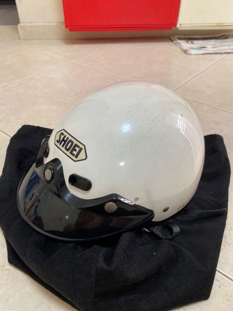 SHOEI ST-Cruz Half helmet, Motorcycles, Motorcycle Accessories on Carousell