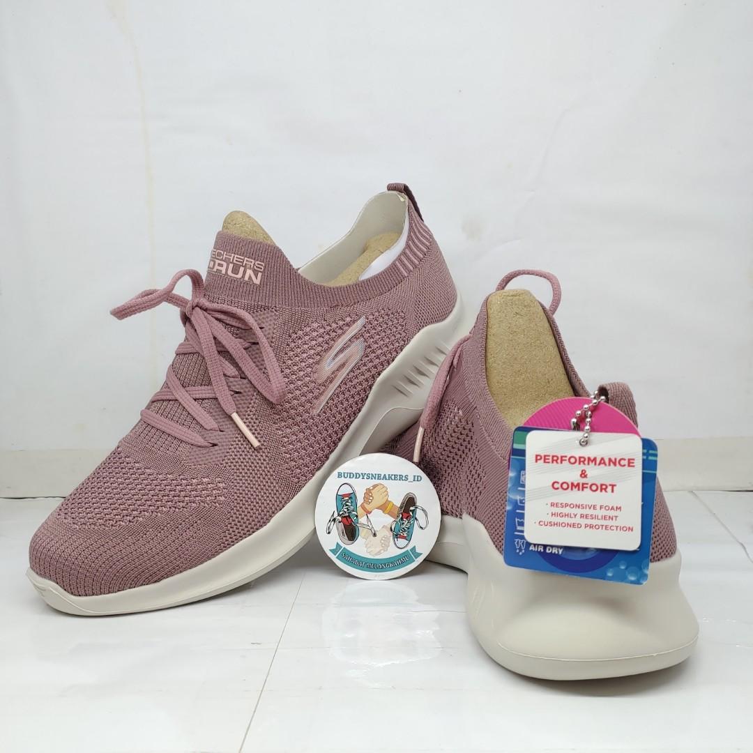 SKECHERS GO RUN MOJO 2.0 TINKER MAUVE ORIGINAL 16049 MVE Fesyen
