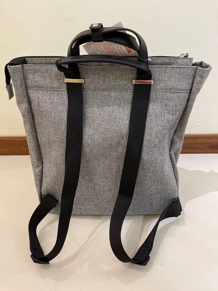 Skip Hop Trio Convertible Backpack- Heather Grey