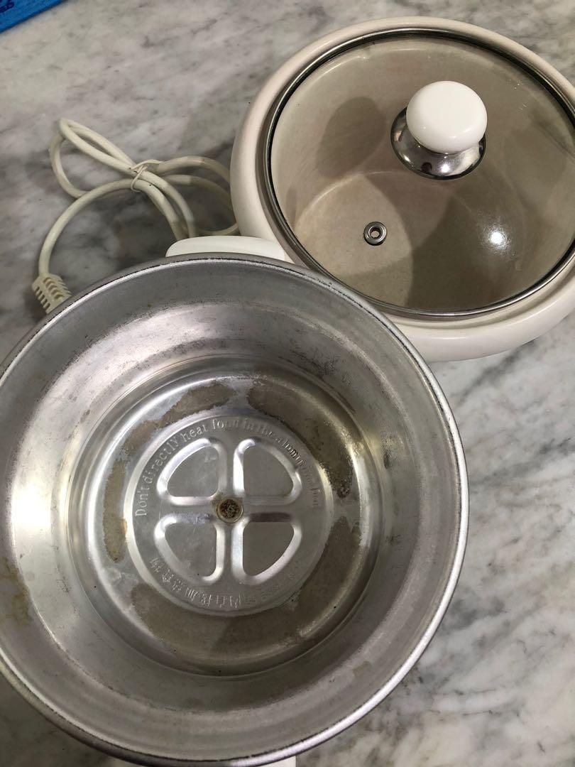 Slow cooker IQ Baby Electric 1Liter Mpasi Bayi, Bayi & Anak, Perawatan & Makanan Anak di Carousell