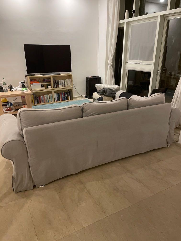 Sofa; Moving out; L Shaped; Pull out couch; 3 seater; IKEA couch
