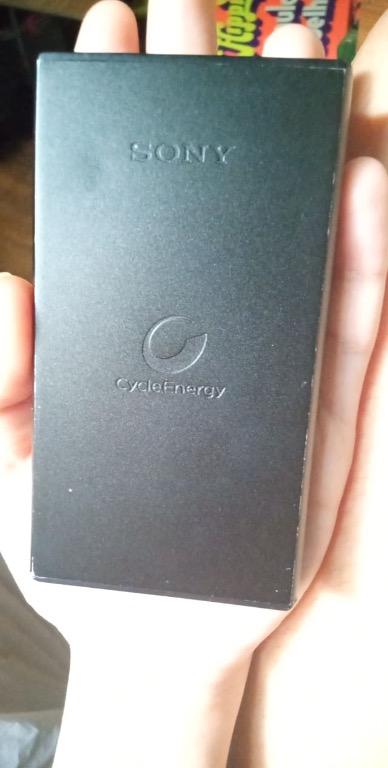 Sony CP-S5 5000 mAh power bank (Category: Other Accessories) located in Manila. Submitted by mimi0023 (Listing ID 1129660980, Image 1). Description: Lightweight, fast charging Sony powerbank. Product details: https://www.compex.com.ph/products/sony-cp-s5-5000-mah-power-bank With scratches..