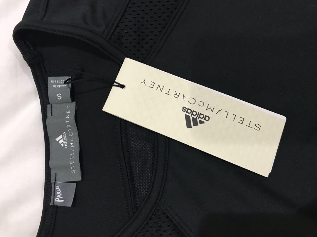 Stella Mc Cartney black S sport tee ori