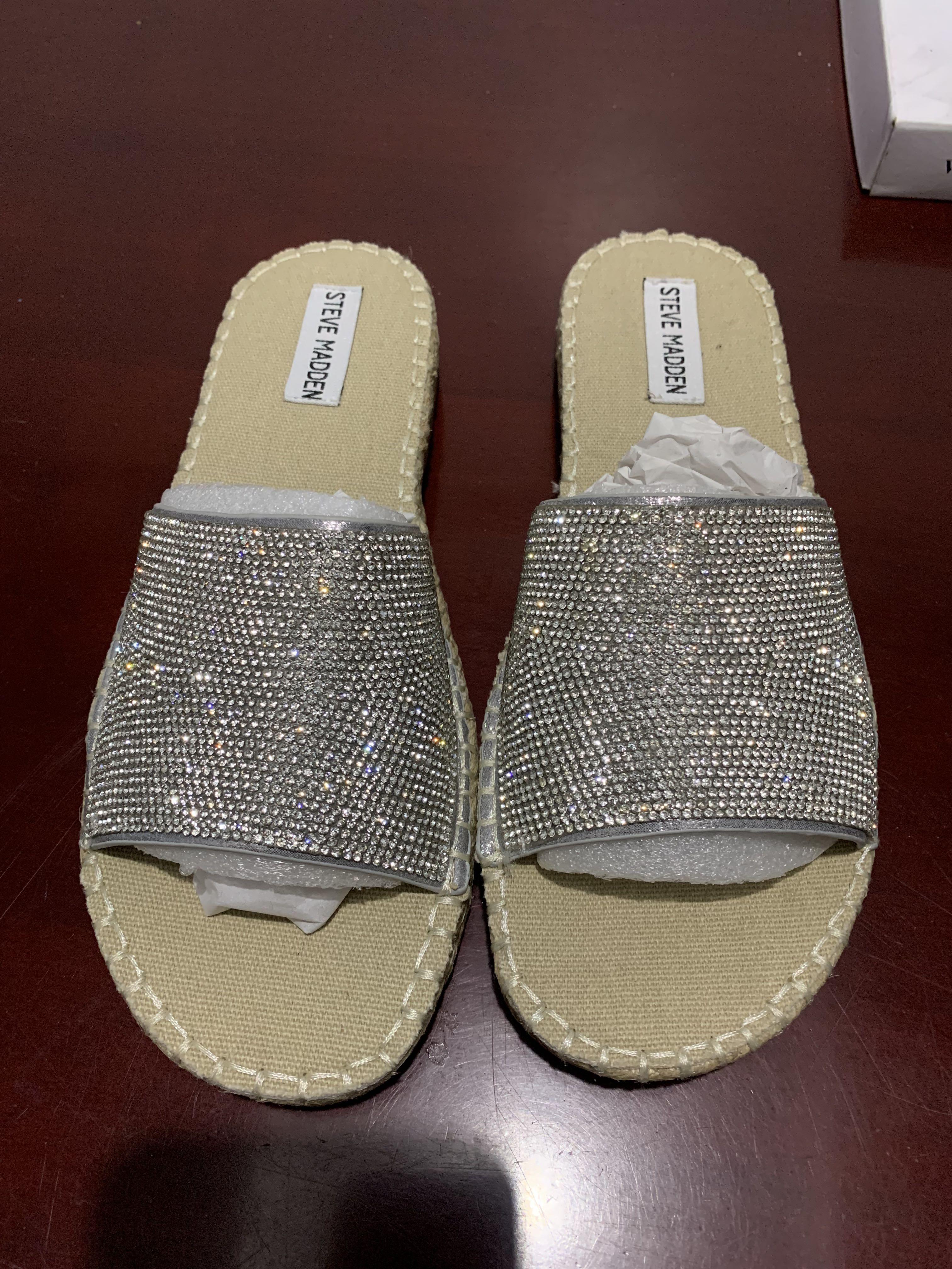 Steve madden 2025 sparkly slides