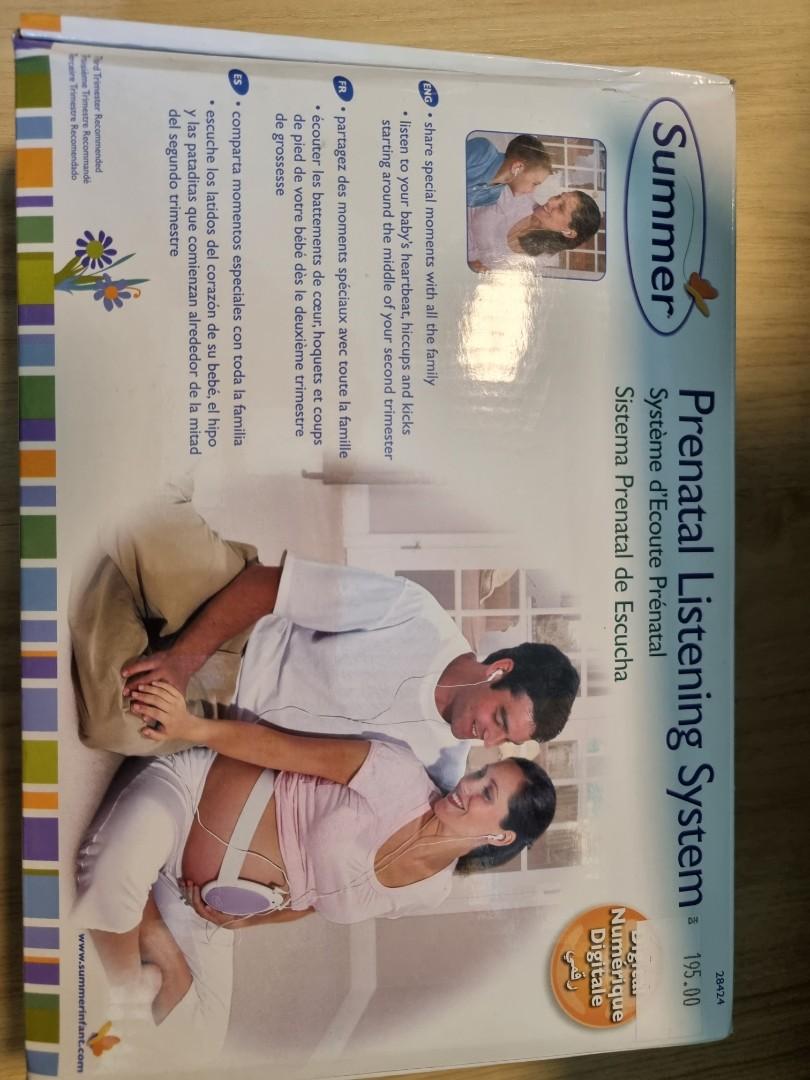 Prenatal listening system summer hotsell