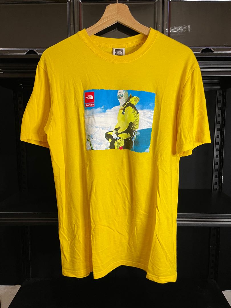 Supreme x the north face, Men's Fashion, Tops \u0026 Sets, Tshirts \u0026 Polo Shirts  on Carousell