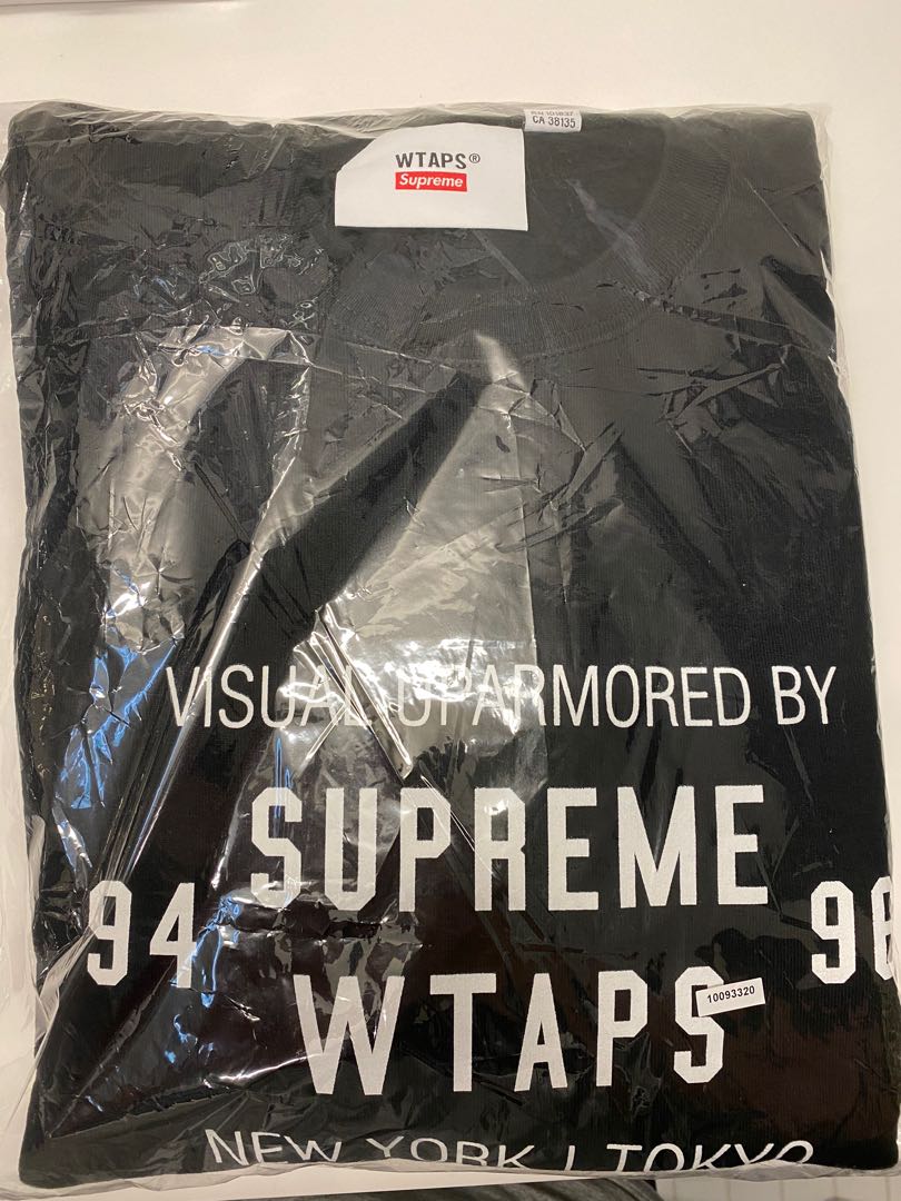 SUPREME x WTAPS CREWNECK Sweater, 男裝, 上身及套裝, 衛衣- Carousell