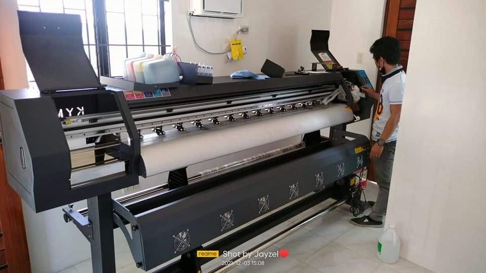 Tarpaulin Machine 6ft. DX7 Head, Computers & Tech, Printers, Scanners