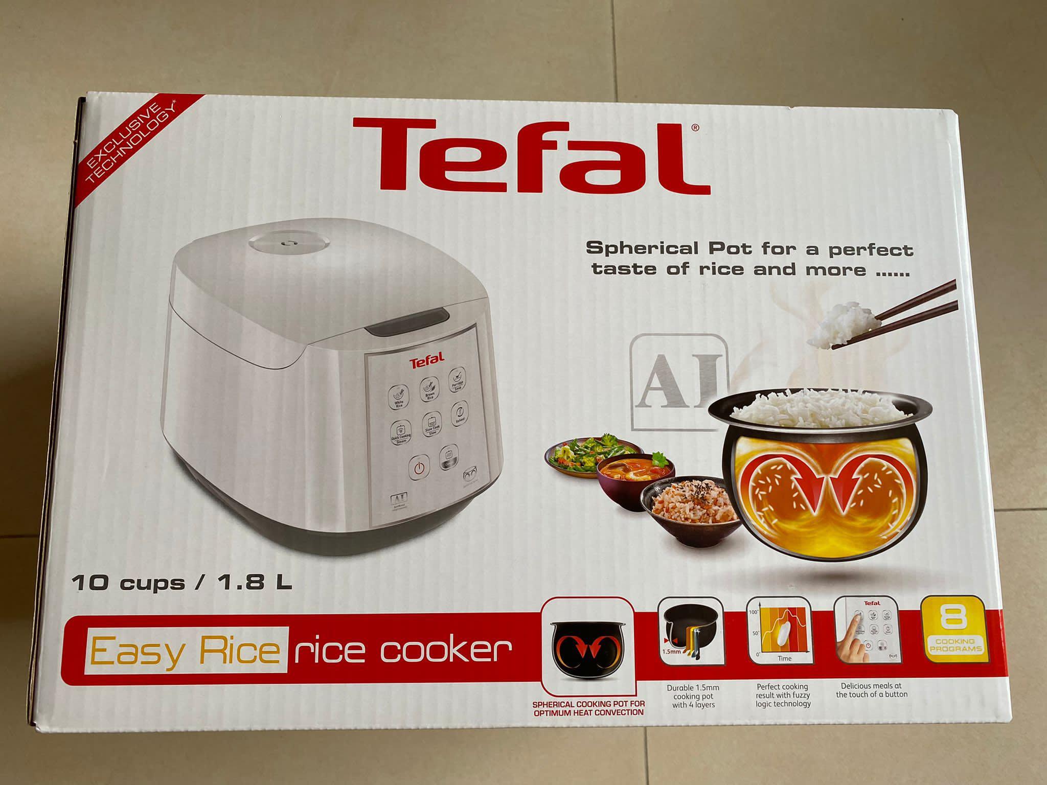 Tefal 1.8L Rice Cooker Brand New, TV & Home Appliances, Kitchen