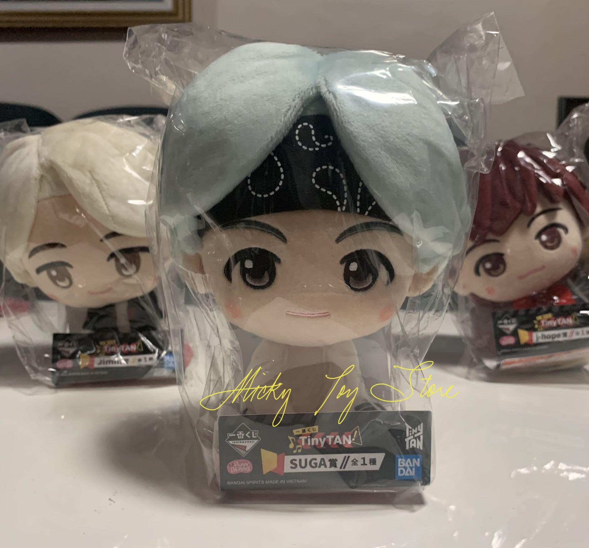 Tiny Tan plushies (Category: Plushies & Soft Toys) located in Mandaluyong City. Submitted by micky_toy_store (Listing ID 1129660943, Image 3). Description: Original ichiban kuji japan Brand new On hand Price per pc **take ALL 3 plushies P4k** For inquiries kindly text NO CALLS.