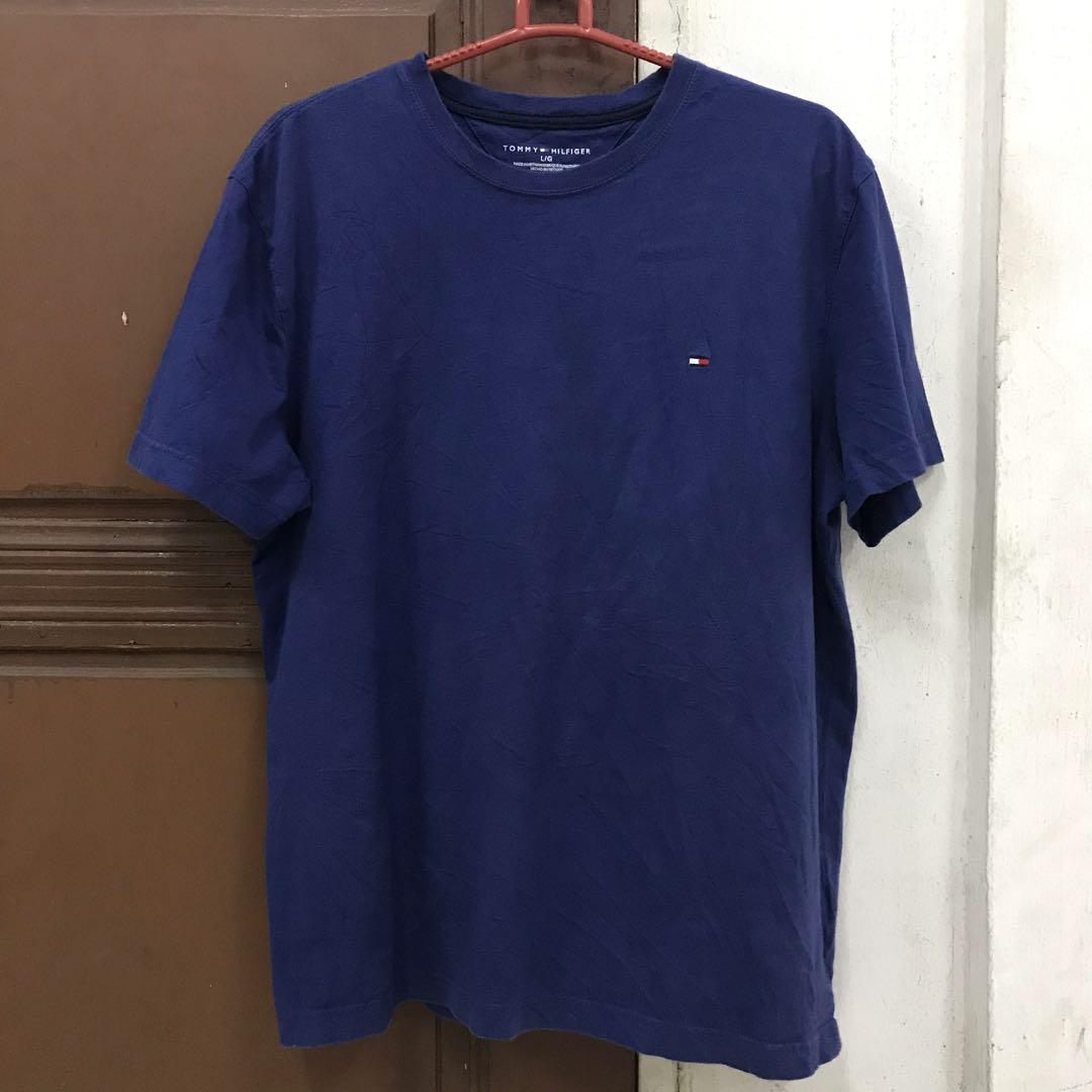tommy hilfiger plain t shirt