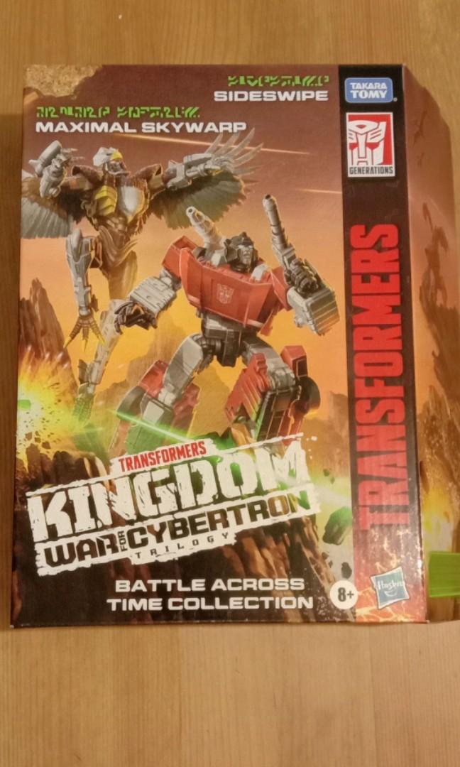 Transformers Kingdoms Sideswipe and Skywarp, Hobbies & Toys