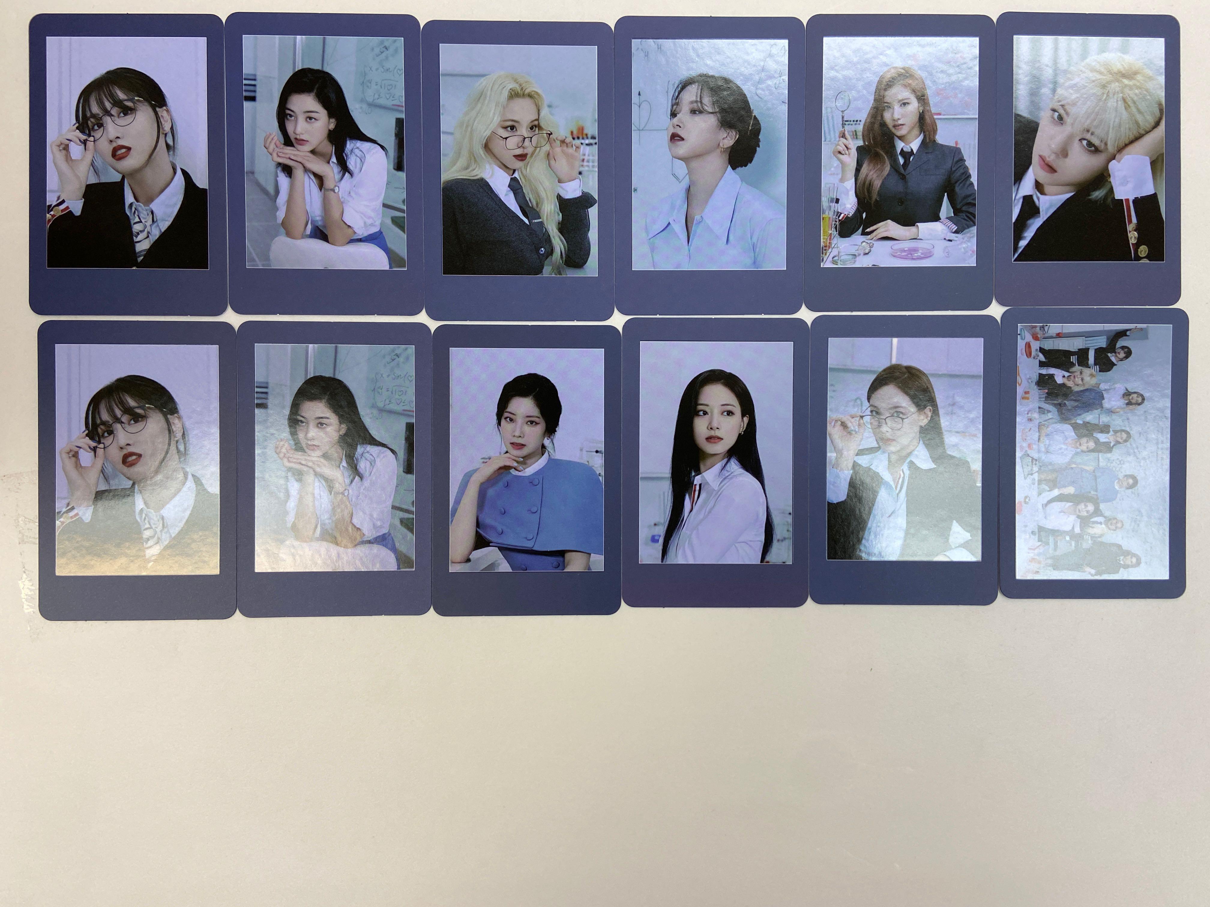 全新twice 特典小卡twice 小卡 興趣及遊戲 音樂樂器 配件 音樂與媒體 Cd 及dvd Carousell