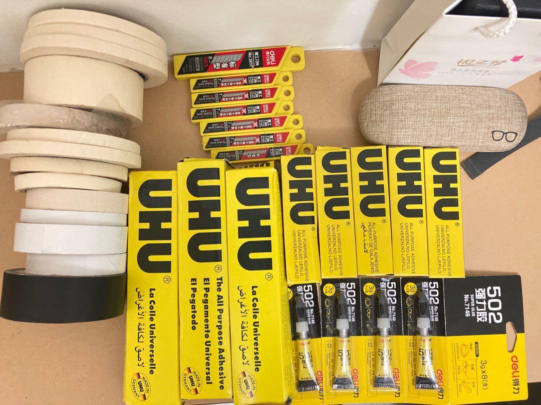 UHU Glue Masking Tape penknife, Hobbies & Toys, Stationery & Craft