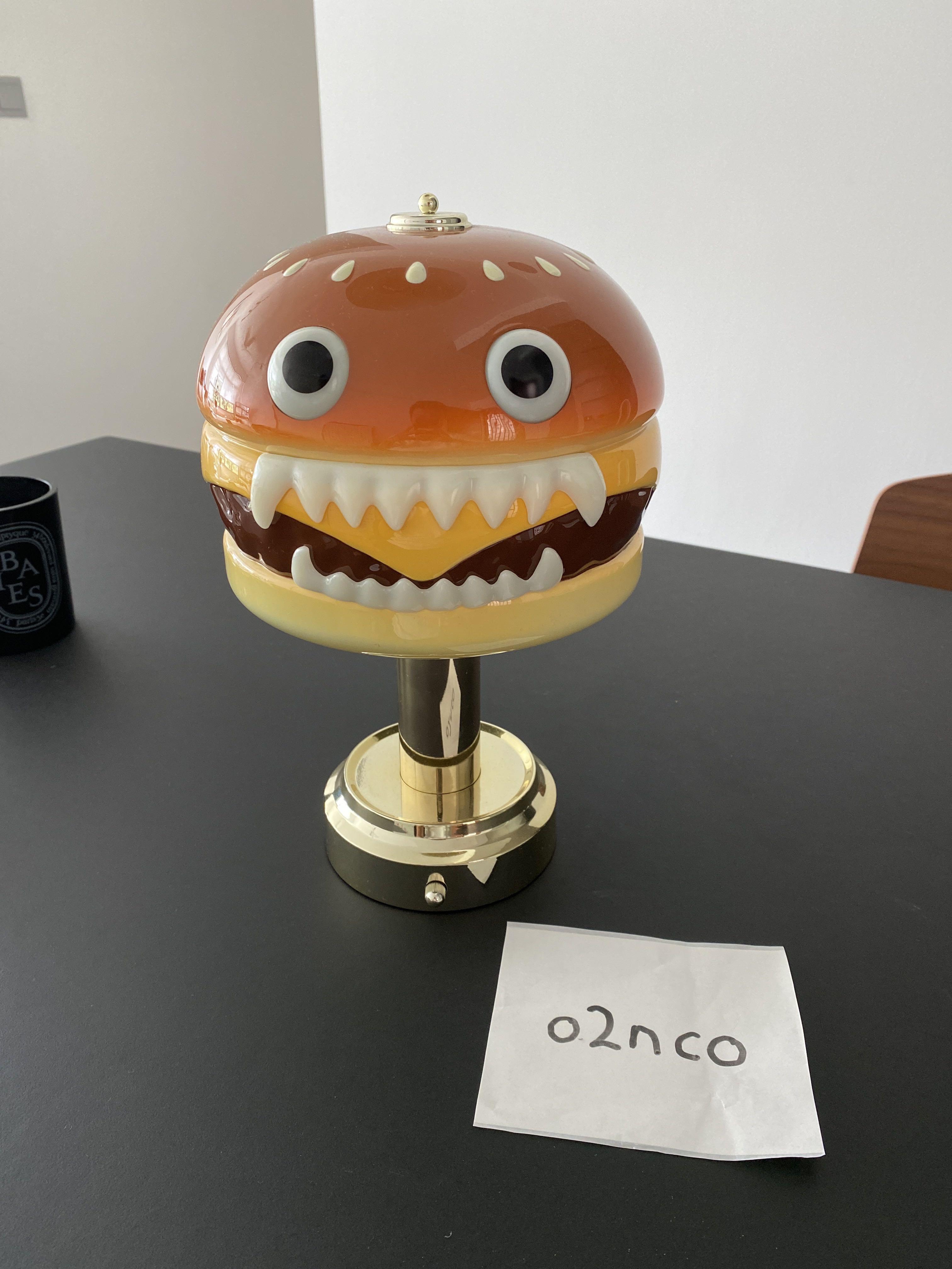 贈り物 UNDERCOVER HAMBURGER undercover LAMP HAMBURGER HAMBURGER ...