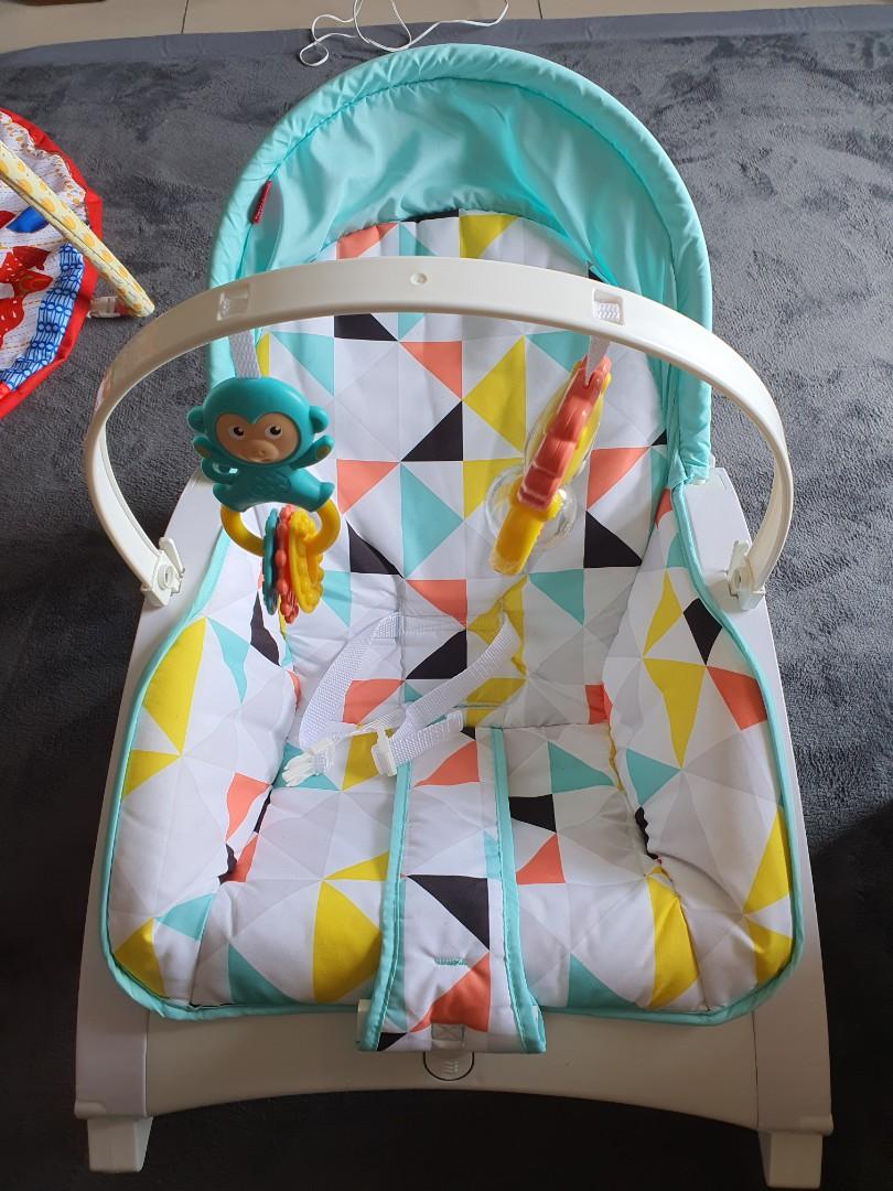 Fisher price infant to toddler rocker rainforest store