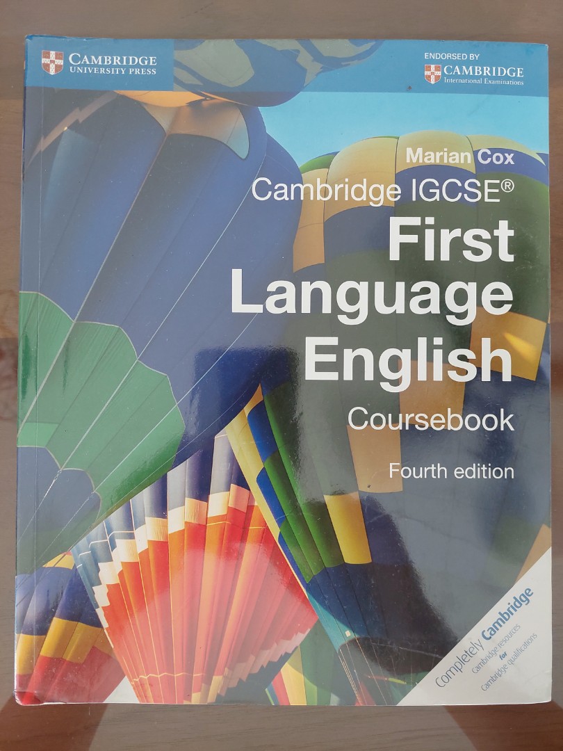 USED Cambridge IGCSE First Language English Coursebook, Hobbies & Toys ...