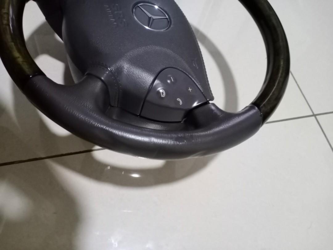 W211 steering wheel, Auto Accessories on Carousell