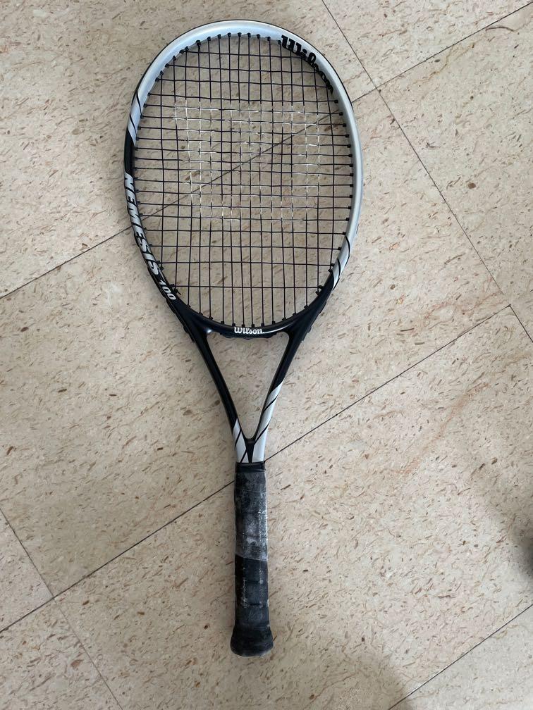 Wilson Nemesis 100 racket, Sports Equipment, Sports & Games, Racket