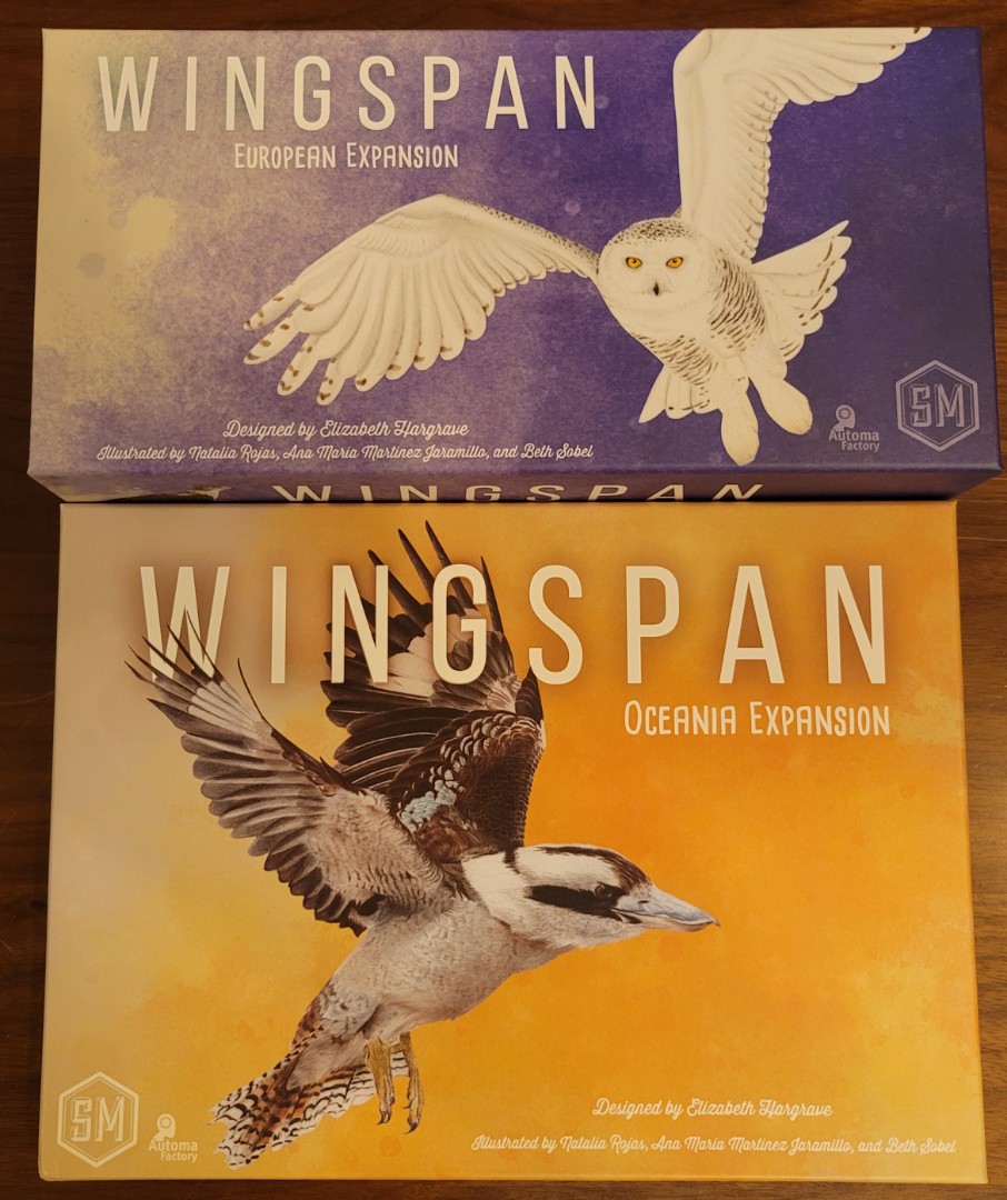 Wingspan Expansions (European + Oceania), Hobbies & Toys, Toys & Games