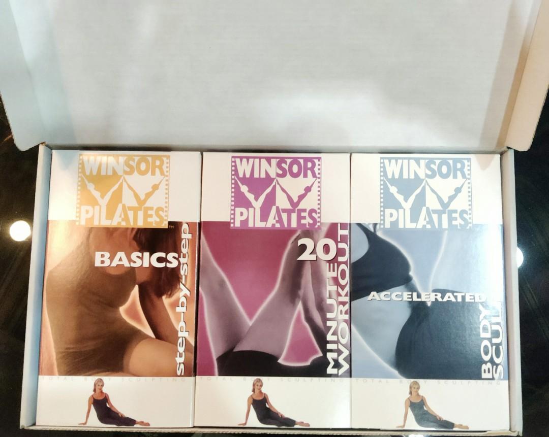 Winsor Pilates VHS set, Hobbies & Toys, Music & Media, CDs & DVDs