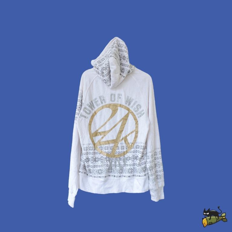 24 Karats Stay Gold 'Exile Tower of Wish' Zip-Hoodie