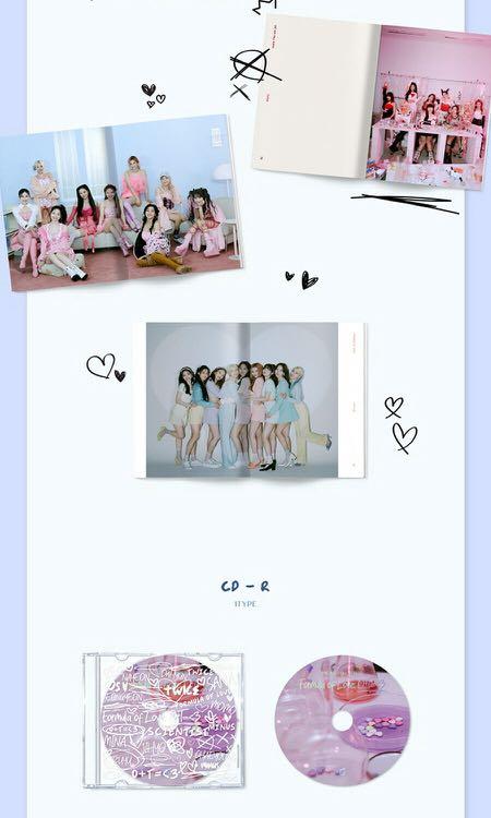 Twice Vol. 3 Formula of Love: O+T=<3 Result File Version 韓國版CD