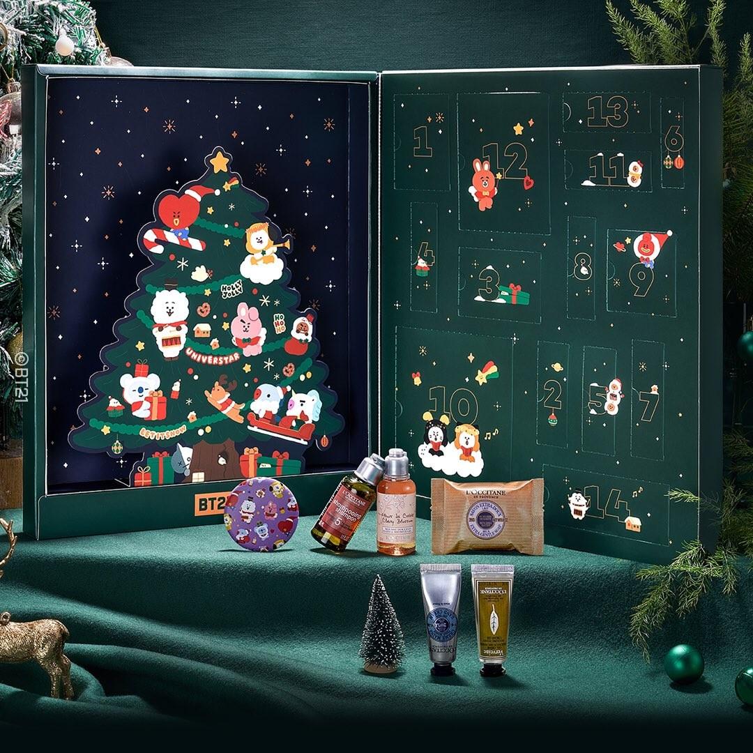 (現貨) Advent Calendar with BT21 by L #39 OCCITANE 興趣及遊戲 收藏品及紀念品 韓流