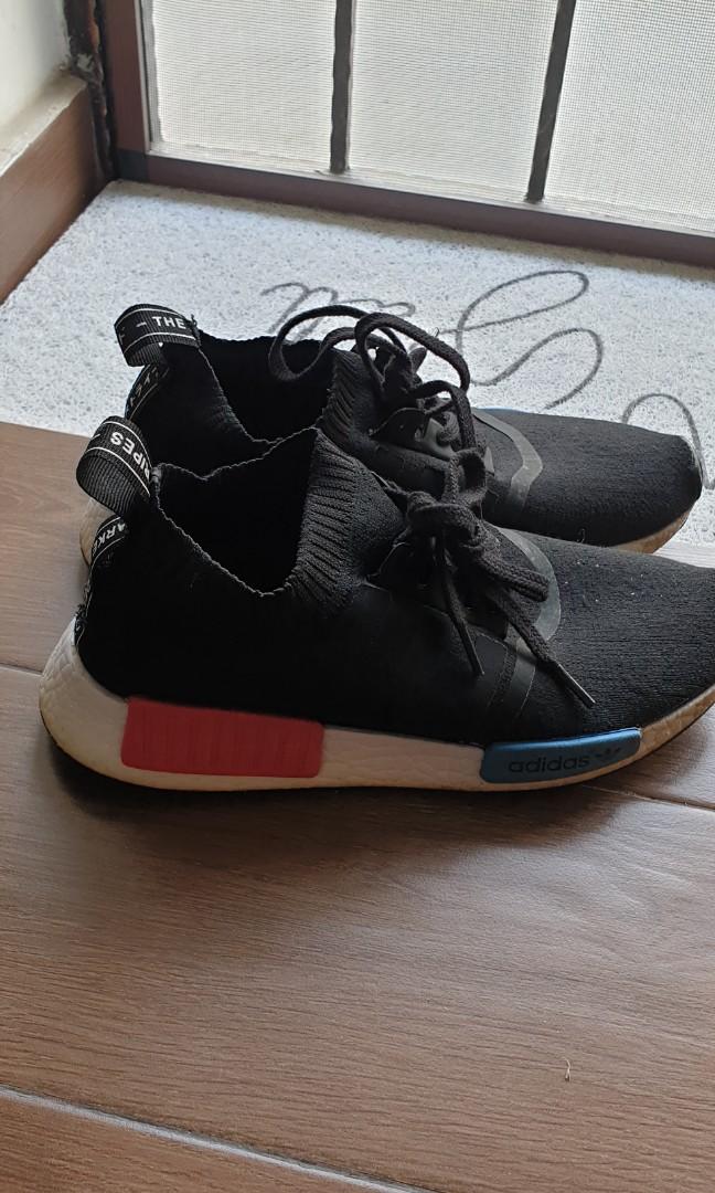 Adidas NMD Black Kids Men s Fashion Footwear Sneakers on Carousell