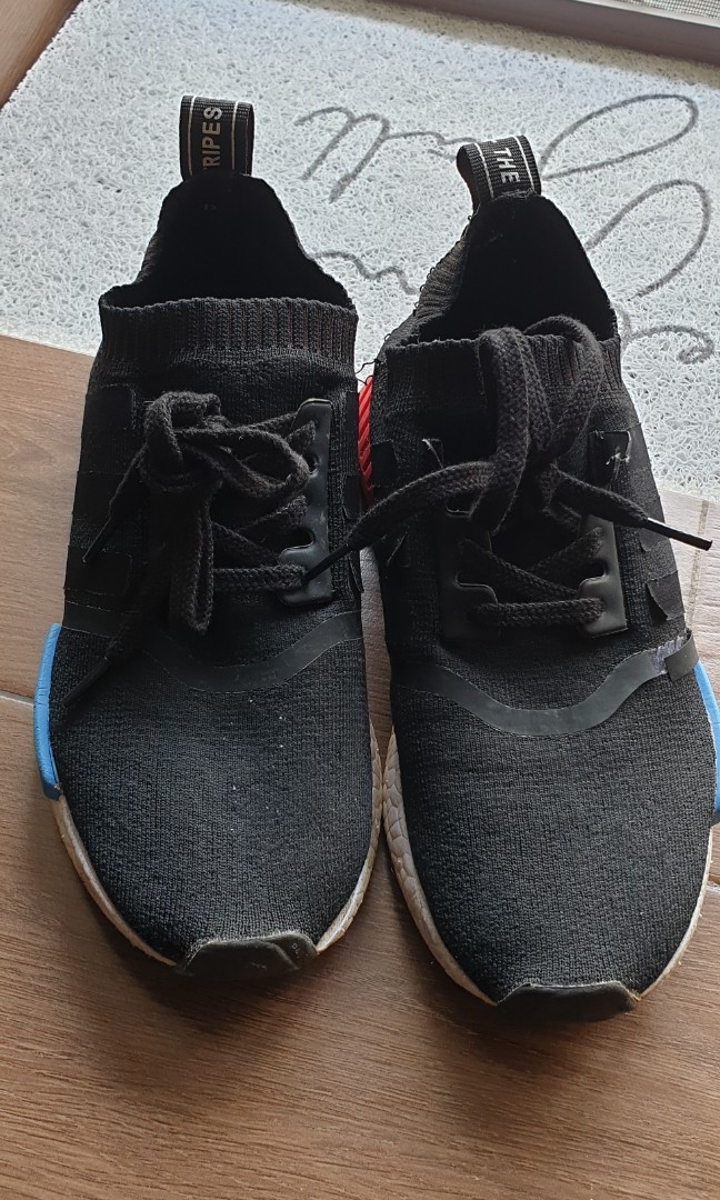 Nmd top black junior