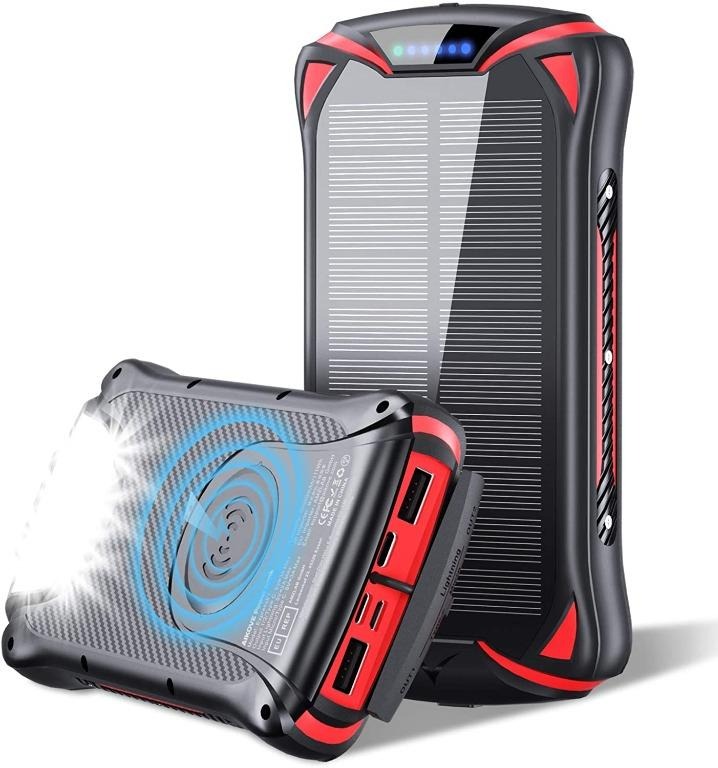 Aikove Express E1 PowerBank 30000mAh Portable Charger Solar 10W USB