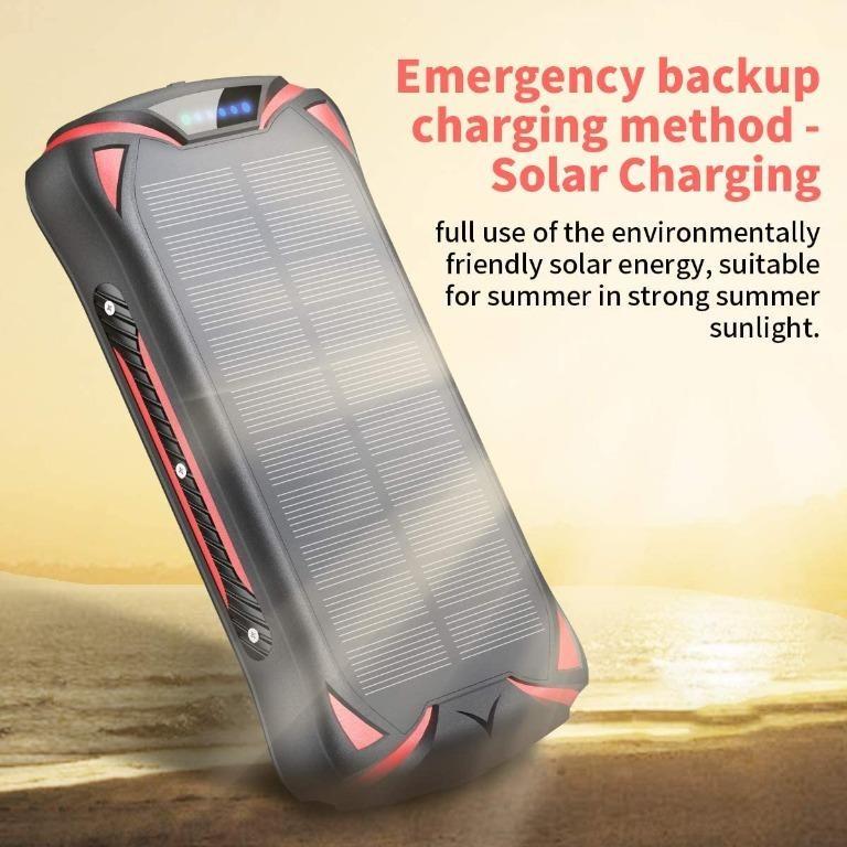 Aikove Express E1 PowerBank 30000mAh Portable Charger Solar 10W USB