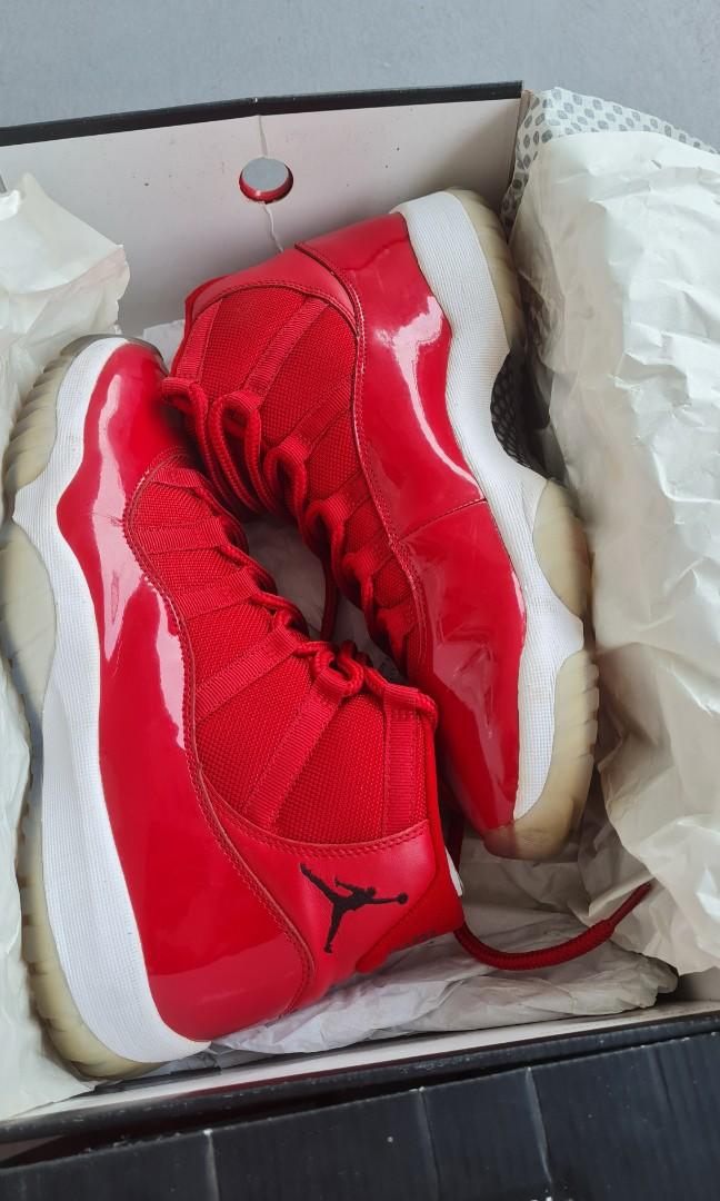 Jordan 11 win like 96 used hot sale