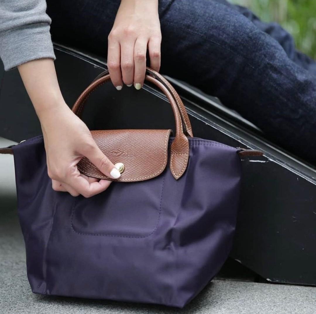 Longchamp Le Pliage City Small Size Coated Canvas, Luxury, Bags & Wallets  on Carousell