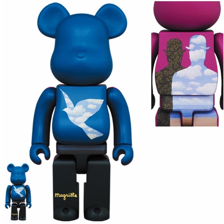 BE@RBRICK René Magritte 100%u0026400%-