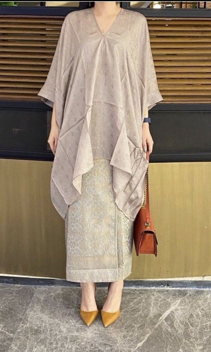 Blouse Kaftan Batik Pario, Women's