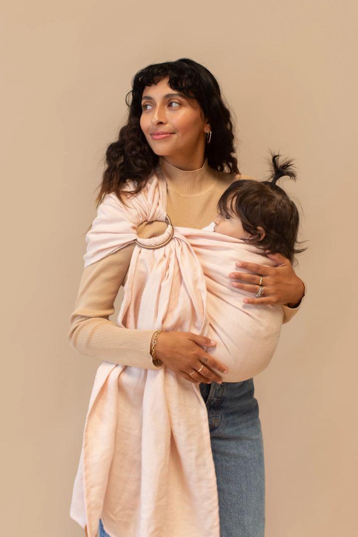 Rosy baby sling top