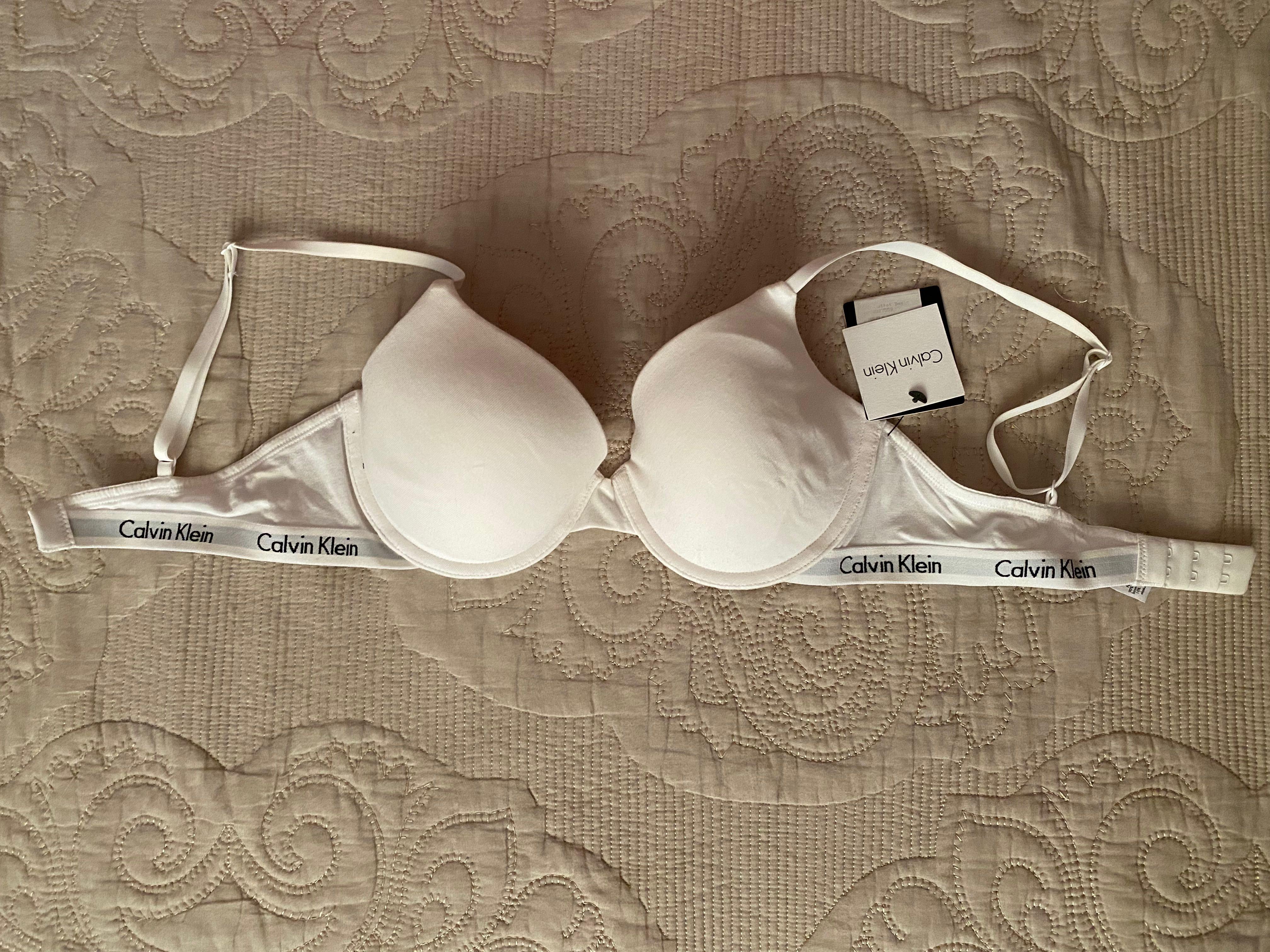 brand new with tag Calvin Klein White Bra (authentic), Women's Fashion, New  Undergarments & Loungewear on Carousell