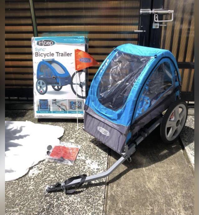 Brandnew From Sydney Pacific Cycle Instep SYNC SINGLE Bicycle Trailer