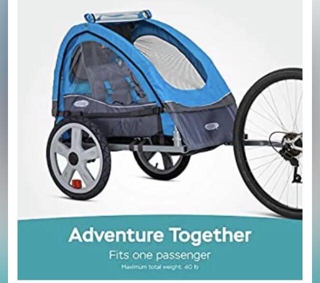 Brandnew From Sydney Pacific Cycle Instep SYNC SINGLE Bicycle Trailer