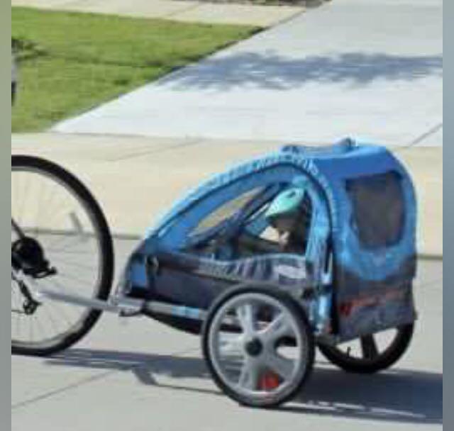 Brandnew From Sydney Pacific Cycle Instep SYNC SINGLE Bicycle Trailer