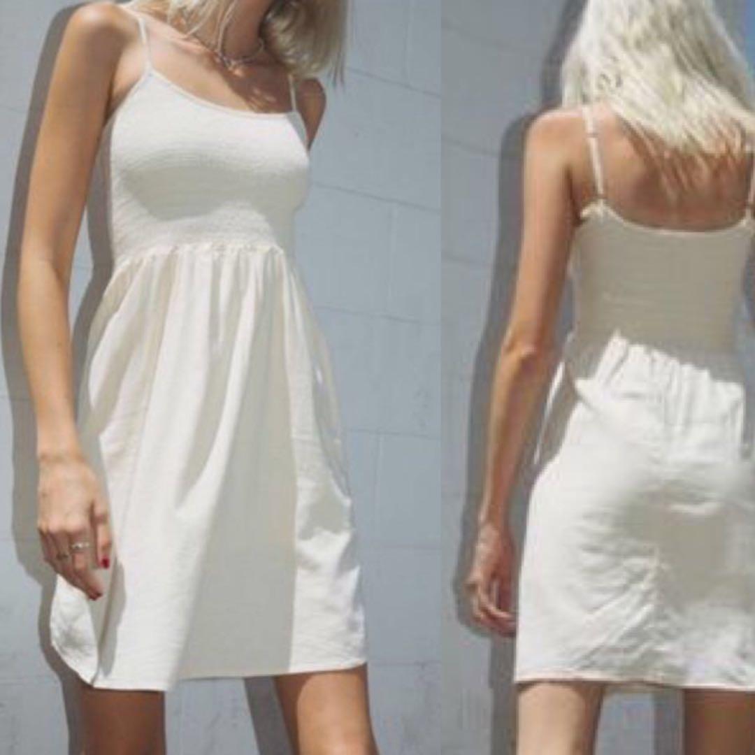 Brandy Melville Yellow Izzy Dress