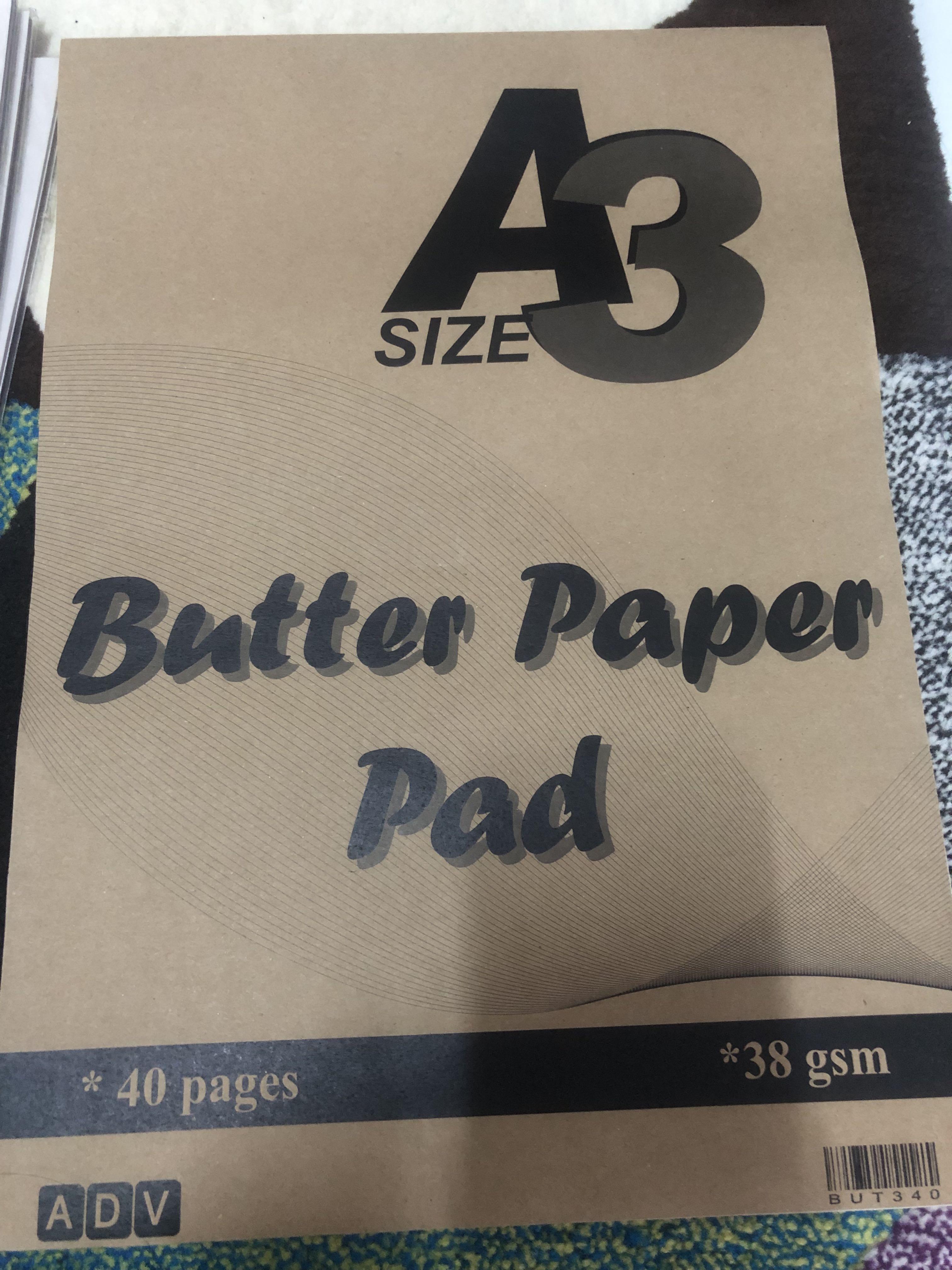 Bulk A3 drawing tracing butter papers, Hobbies & Toys, Stationery