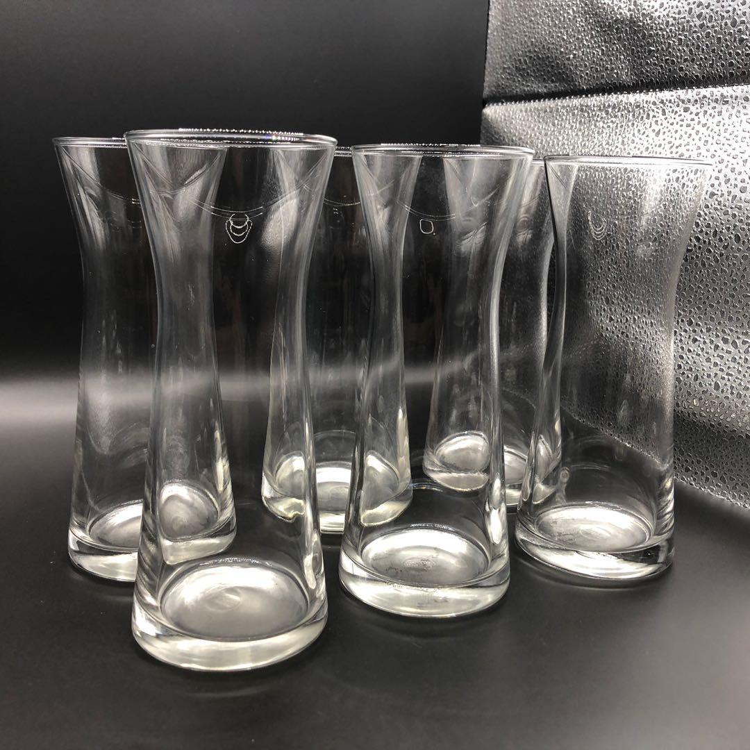 Carafes, 6pcs (Category: Pitchers & Dispensers) located in Makati City. Submitted by sunfish7 (Listing ID 1129920338, Image 1). Description: Lot of 6 small carafes. 16cm/6.5inches height. Rfs: not being used.