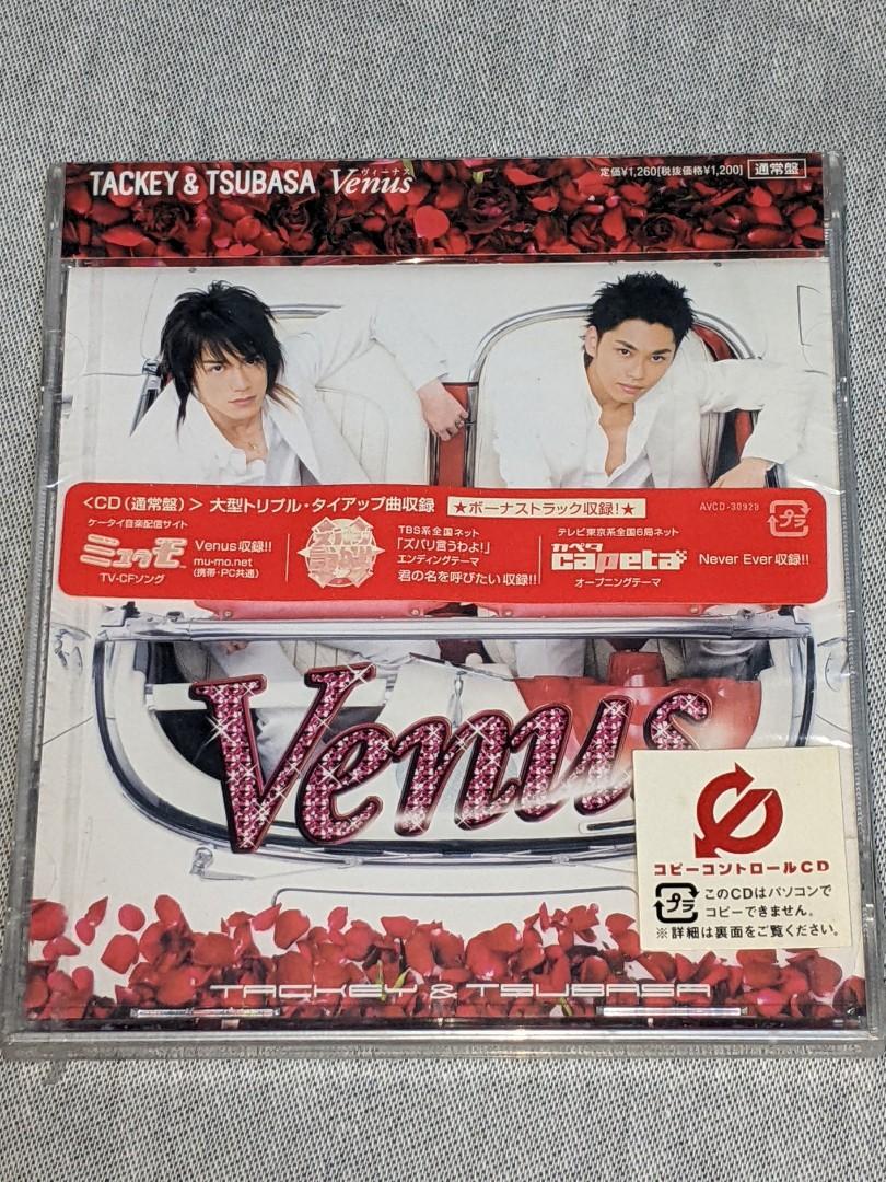 日本版CD タッキー&翼Venus TACKEY & TSUBASA タキツバ瀧與翼組合時代
