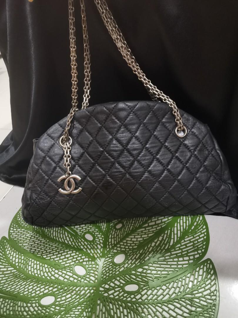 Chanel Mademoiselle Bag Black Aged Calfskin with Gold Hardware #OKCE-1 –  Luxuy Vintage