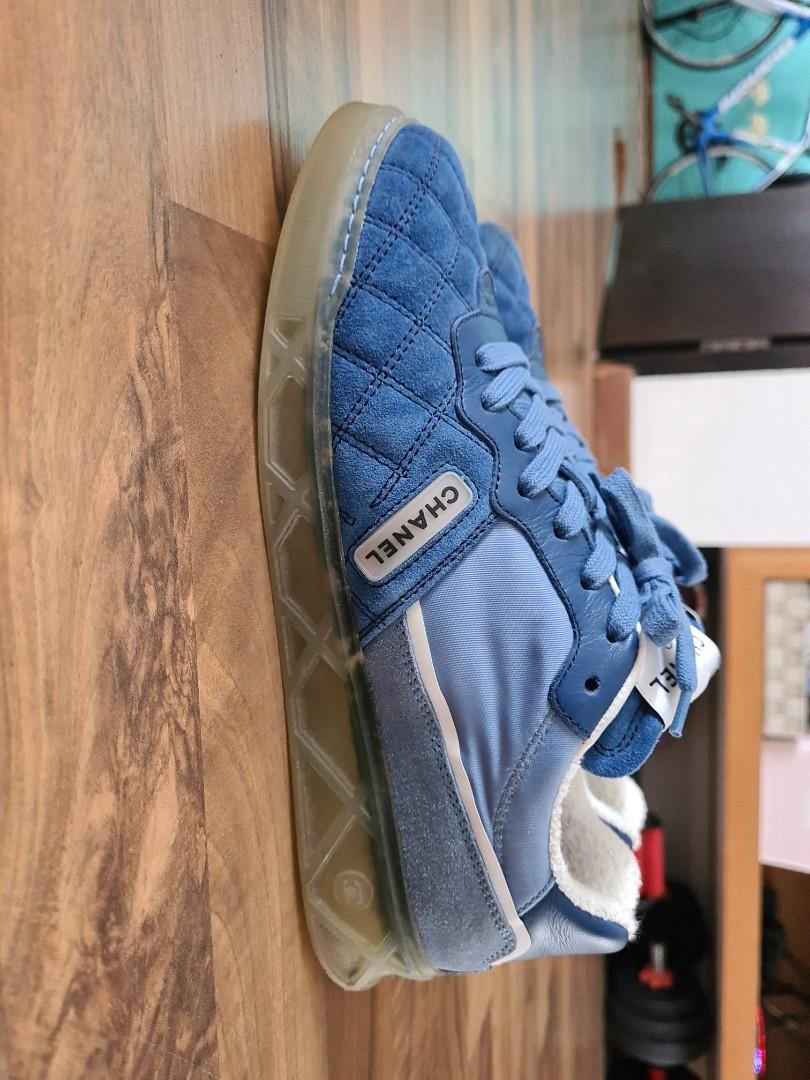 Chanel hotsell denim sneakers