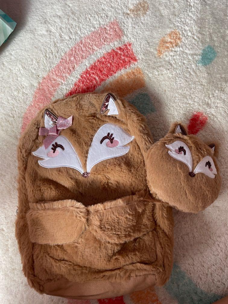 Claire's shop fox backpack